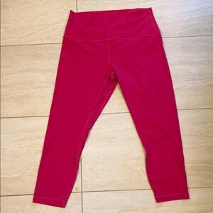 lululemon athletica Vivid Pink Leggings